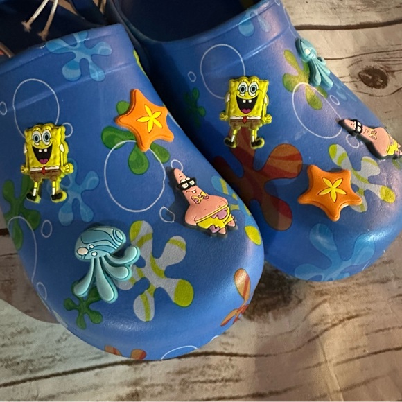 SpongeBob sandals 13-1 nwt blue - Picture 2 of 7